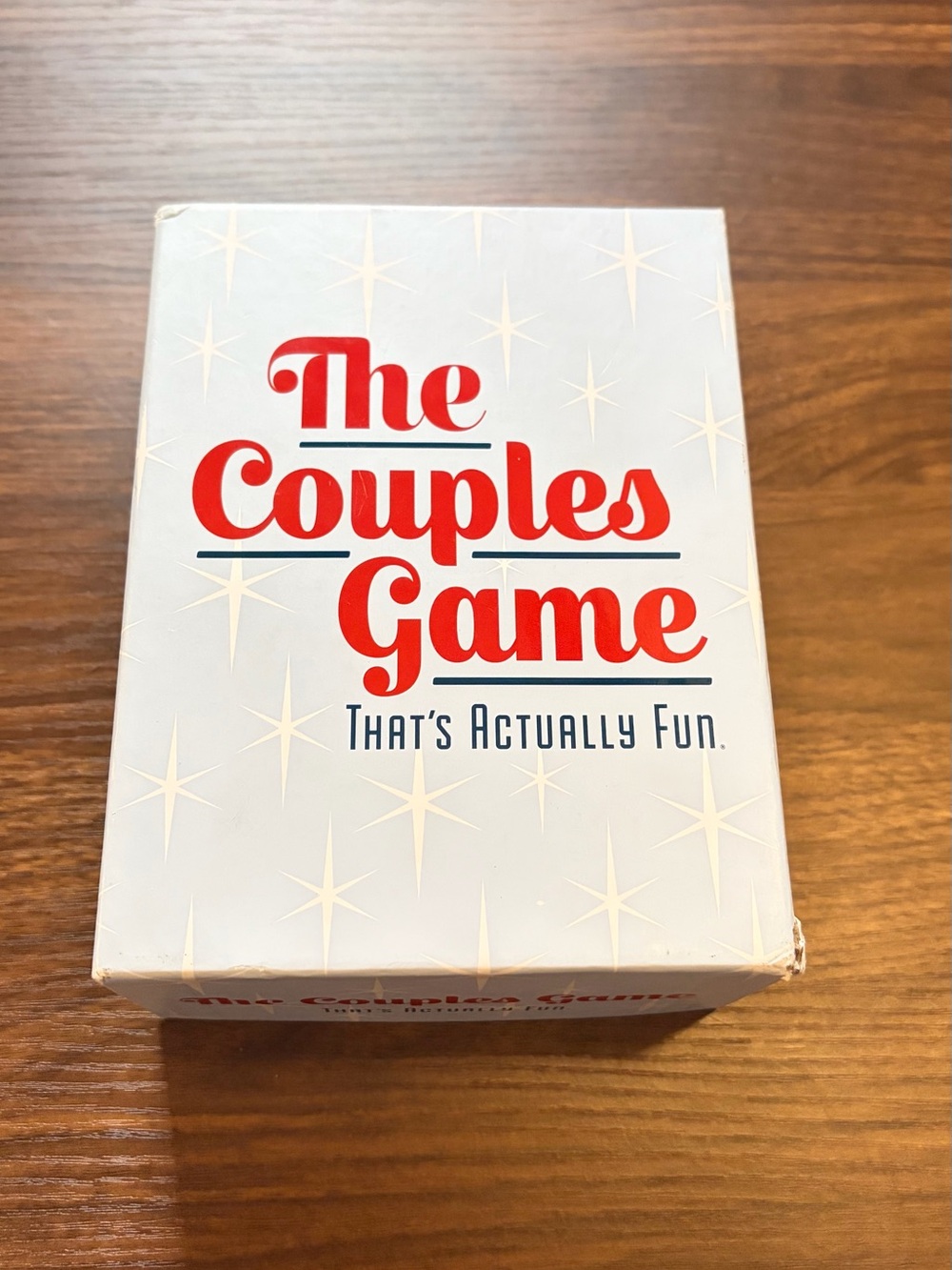 The Couples Game That's Actually Fun - White and Red